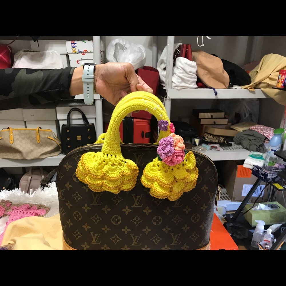 Hand made twillies yellow